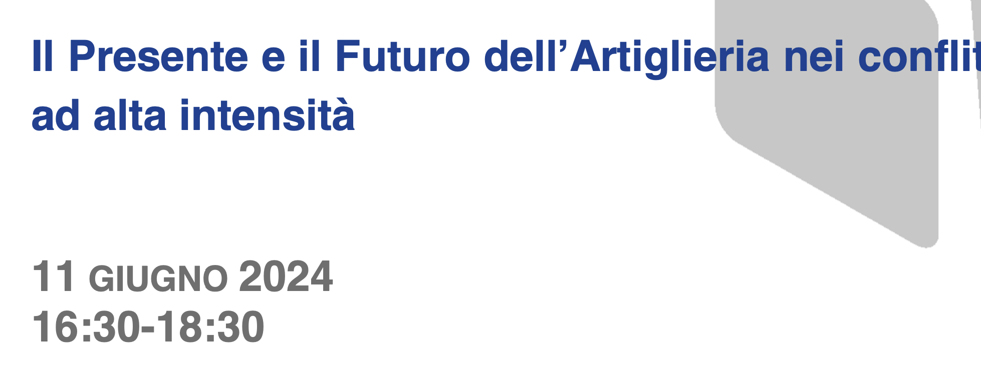 Il presente e il futuro dell’artiglieria nei conflitti ad alta intensità